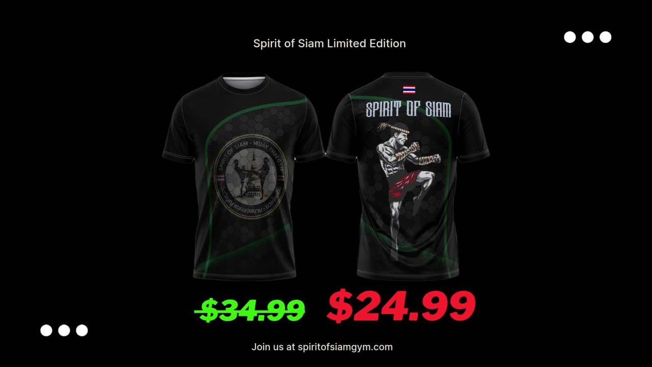 Spirit of Siam Limited Edition T-shirt